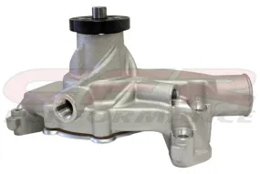 1955-78 CHEVY SMALL BLOCK ALUMINUM HIGH VOLUME SHORT WATER PUMP - NATURAL