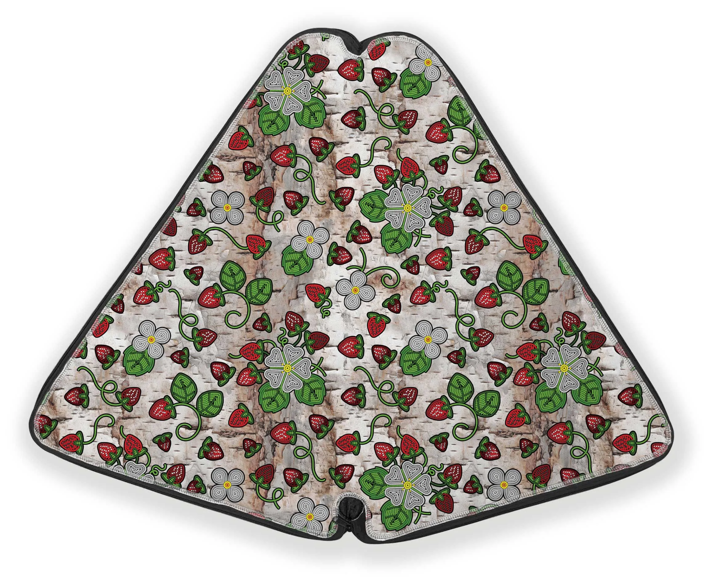 27 Inch Fan Case - Strawberry Dreams Br Bark