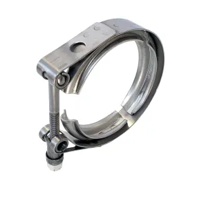 3.500" V-Band Clamp (for 4.232" OD Aluminum and Stainless Flanges) - 304 Stainless