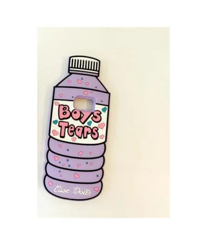 3d Boy tears phone bottle/ lick me case iPhone Samsung