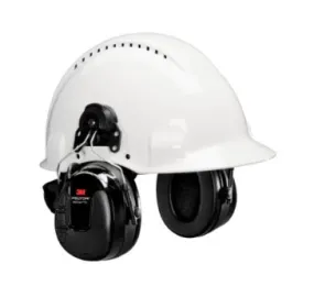 3M PELTOR HRXS221P3E-NA WorkTunes Pro AM/FM Radio Headset Black Hard Hat Attached | Free Shipping and No Sales Tax