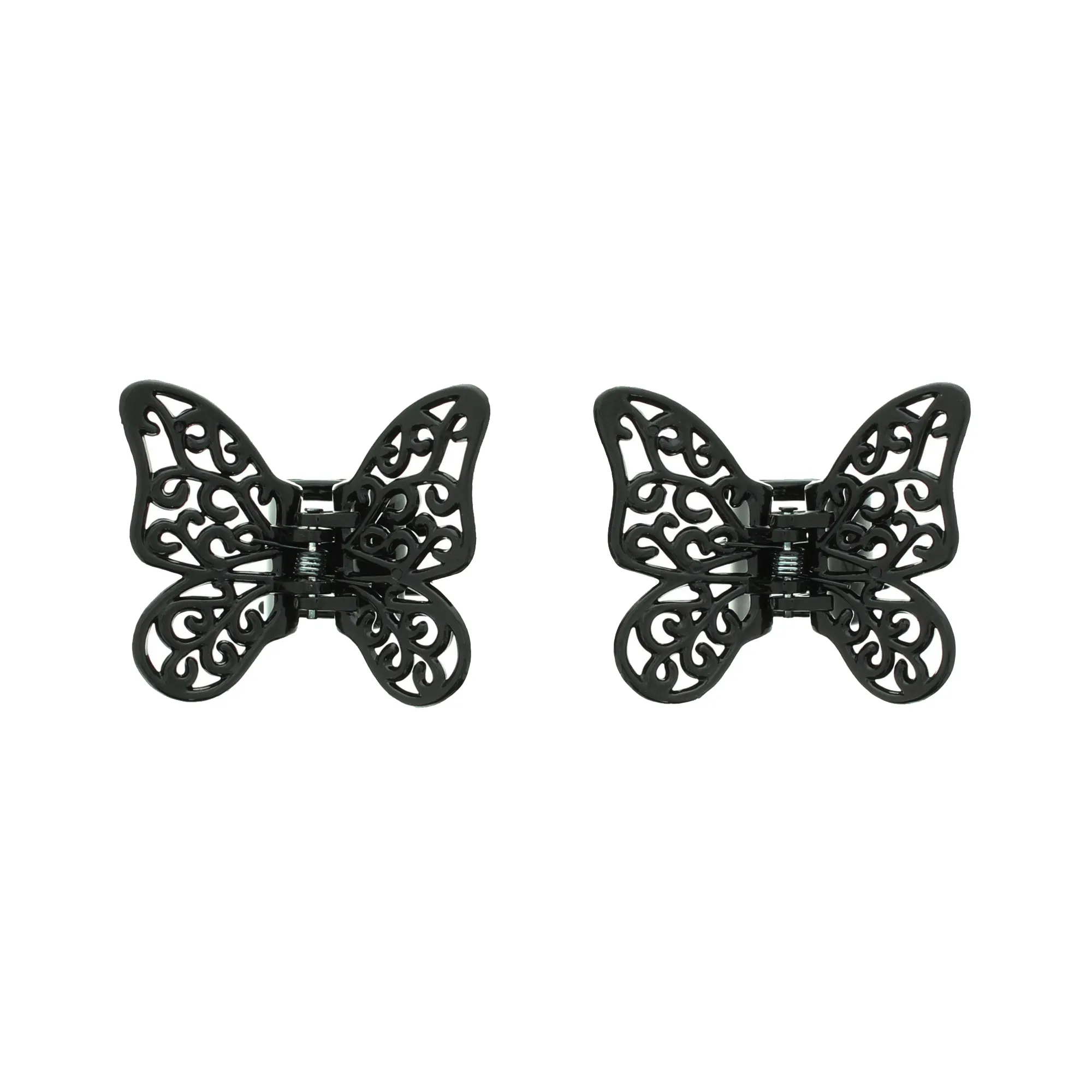 5cm Butterfly Filigree Clamps