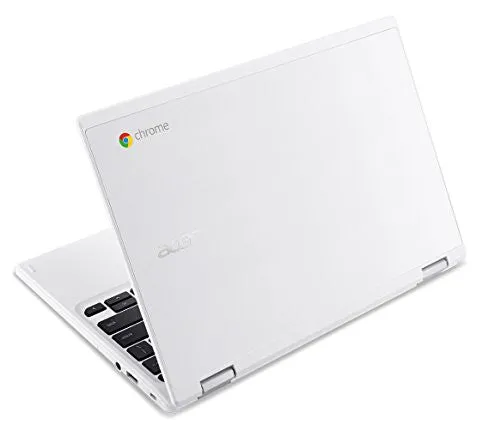 Acer Chromebook CB3-131-C3SZ 11.6-Inch Laptop (Intel Celeron N2840 Dual-Core Processor,2 GB RAM,16 GB Solid State Drive,Chrome), White