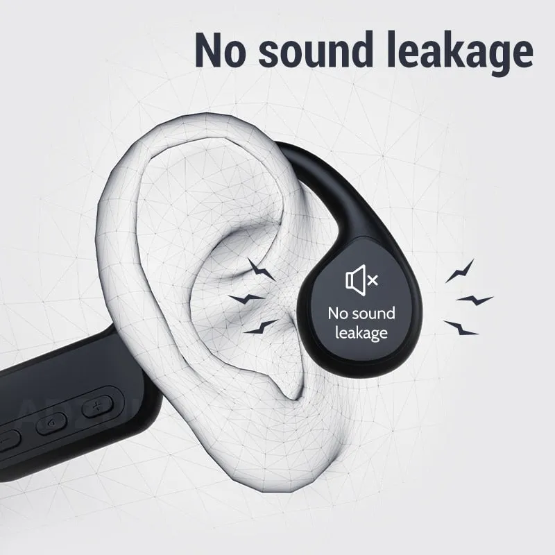 Adzuki Bean Bone Conduction Bluetooth Earphone X7 Wireless IPX8 Professional Swimming Headphones