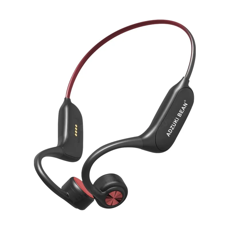 Adzuki Bean IPX8 Swimming P8 Bone Conduction Earphone Bluetooth IP68 Pool Wireless Headset