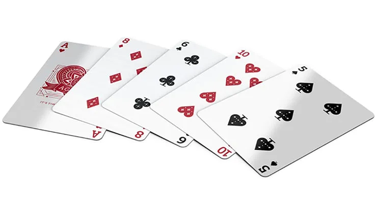 Agenda Playing Cards White Edition