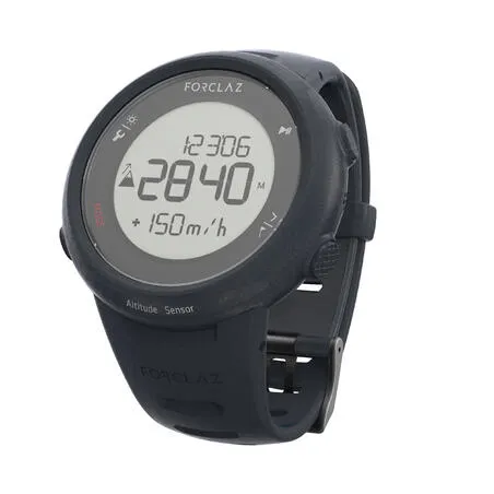 Altimeter watch - black