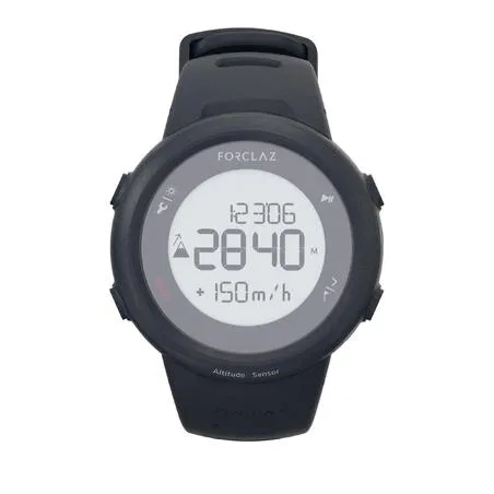 Altimeter watch - black