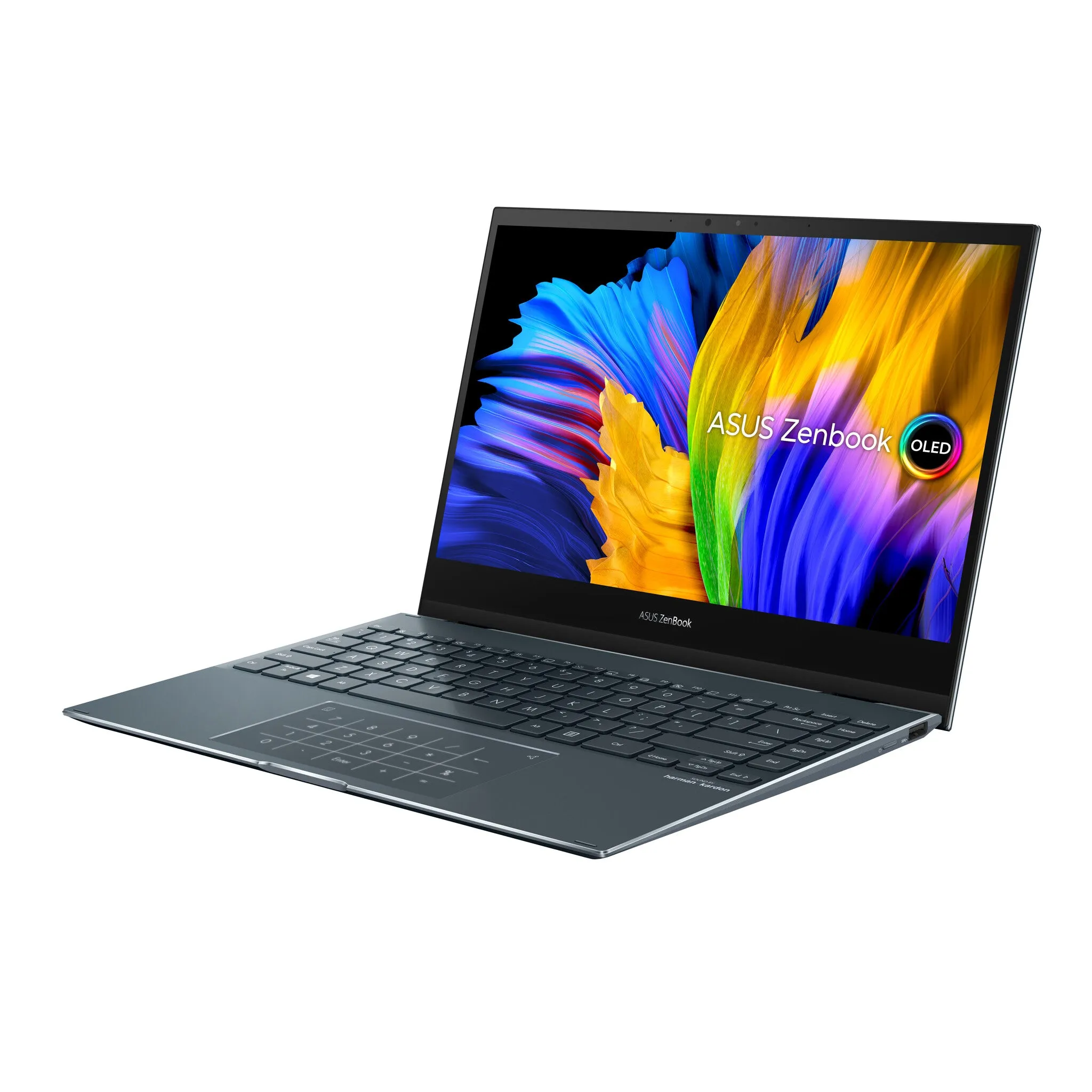 ASUS ZenBook Flip 13 OLED UX363EA-HP546W Hybrid (2-in-1) 33.8 cm (13.3") Touchscreen Full HD Intel® Core™ i5 i5-1135G7 8 GB LPDDR4x-SDRAM 512 GB SSD Wi-Fi 6 (802.11ax) Windows 11 Home Grey