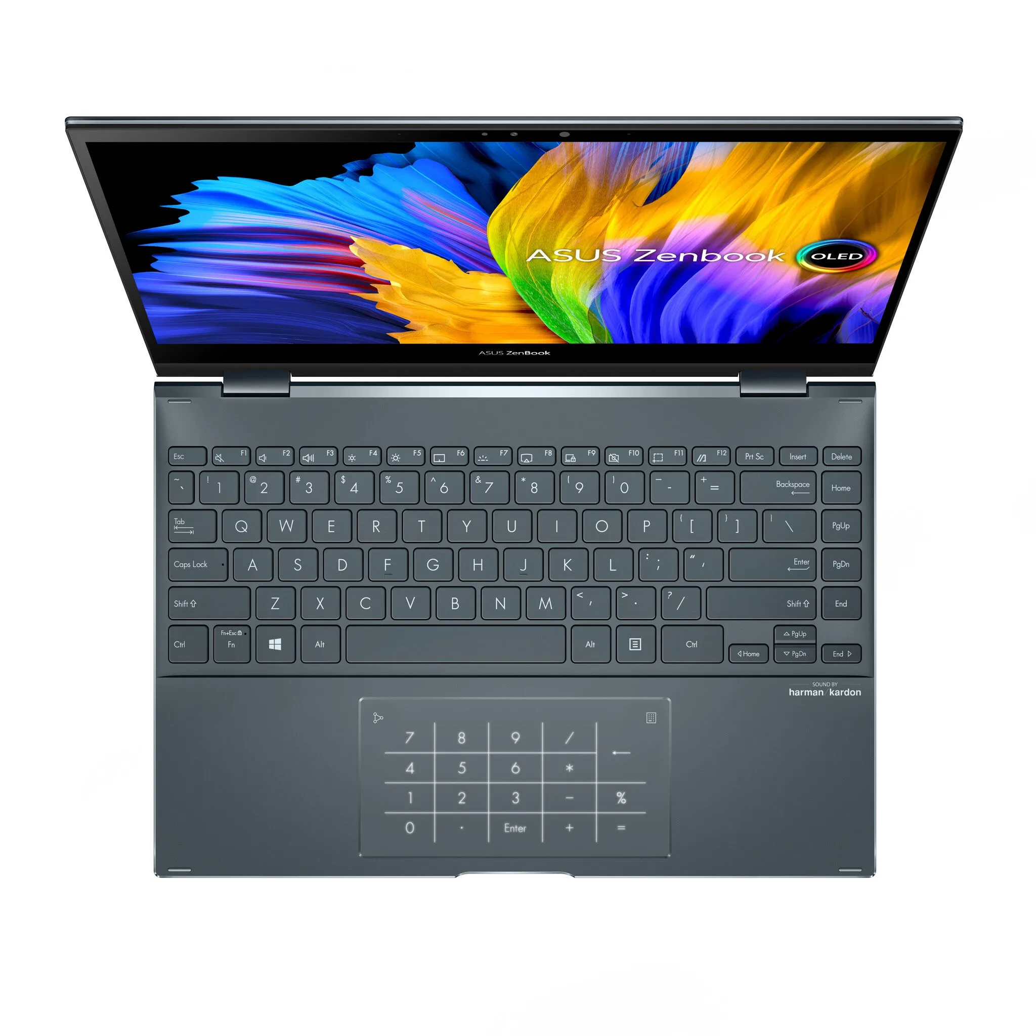 ASUS ZenBook Flip 13 OLED UX363EA-HP546W Hybrid (2-in-1) 33.8 cm (13.3") Touchscreen Full HD Intel® Core™ i5 i5-1135G7 8 GB LPDDR4x-SDRAM 512 GB SSD Wi-Fi 6 (802.11ax) Windows 11 Home Grey