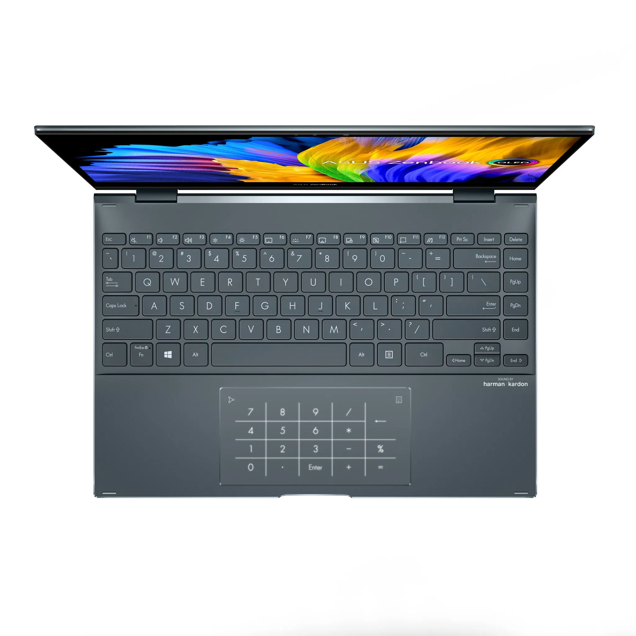 ASUS ZenBook Flip 13 OLED UX363EA-HP546W Hybrid (2-in-1) 33.8 cm (13.3") Touchscreen Full HD Intel® Core™ i5 i5-1135G7 8 GB LPDDR4x-SDRAM 512 GB SSD Wi-Fi 6 (802.11ax) Windows 11 Home Grey