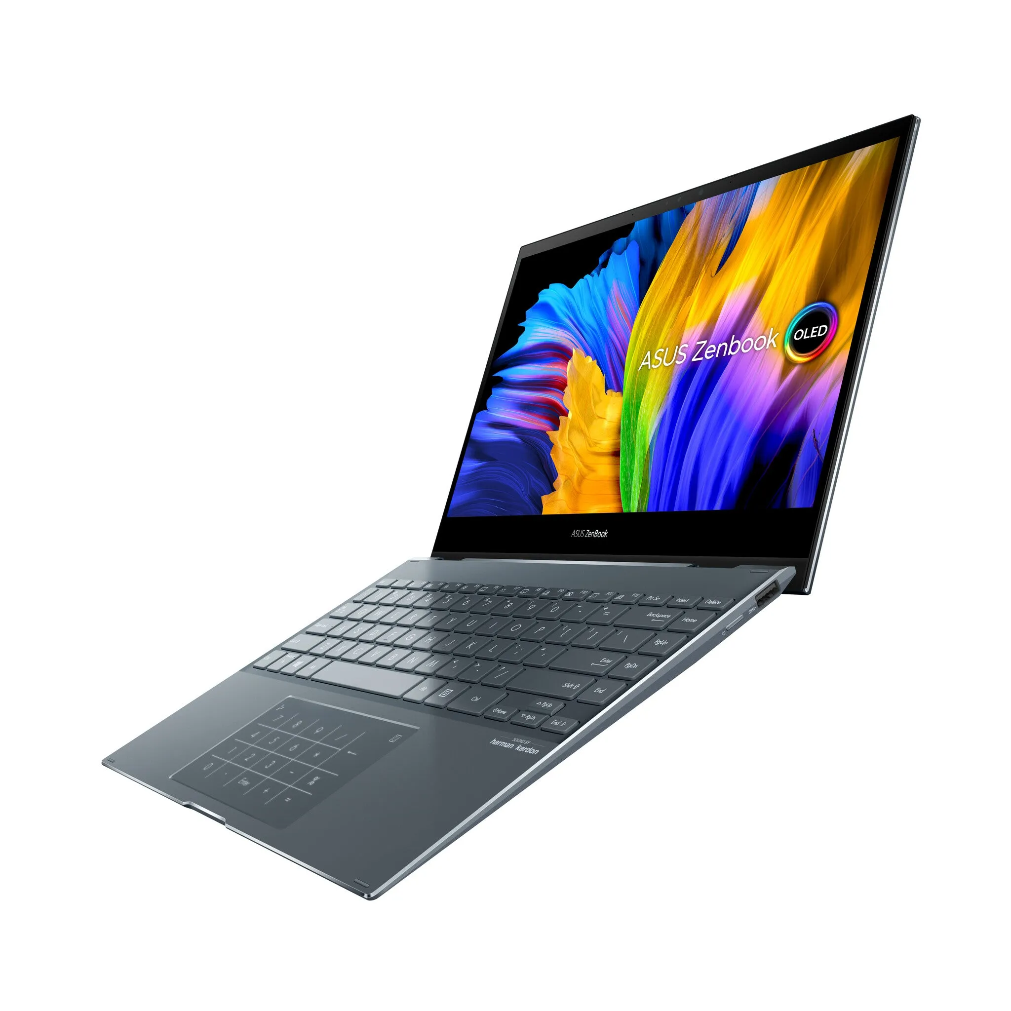 ASUS ZenBook Flip 13 OLED UX363EA-HP546W Hybrid (2-in-1) 33.8 cm (13.3") Touchscreen Full HD Intel® Core™ i5 i5-1135G7 8 GB LPDDR4x-SDRAM 512 GB SSD Wi-Fi 6 (802.11ax) Windows 11 Home Grey