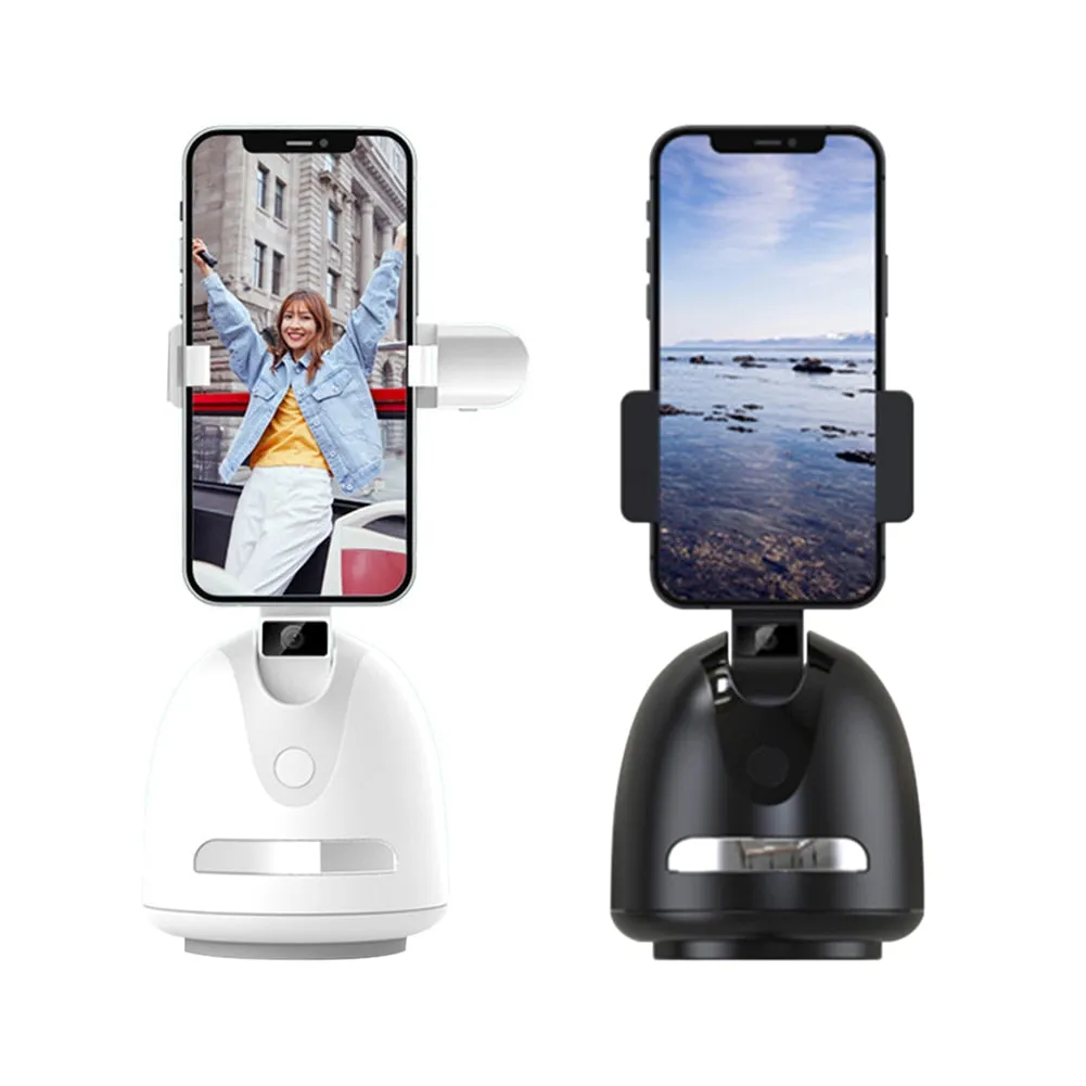 Auto Face Tracking 360 Rotation Gimbal Stabilizer With Phone Tripod As An Accessories