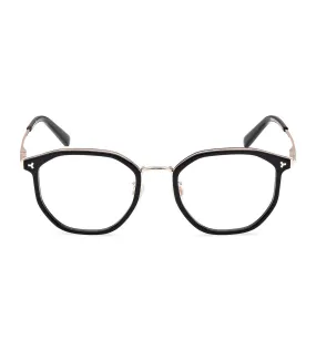 Bally Men's Black Square Optical Frame