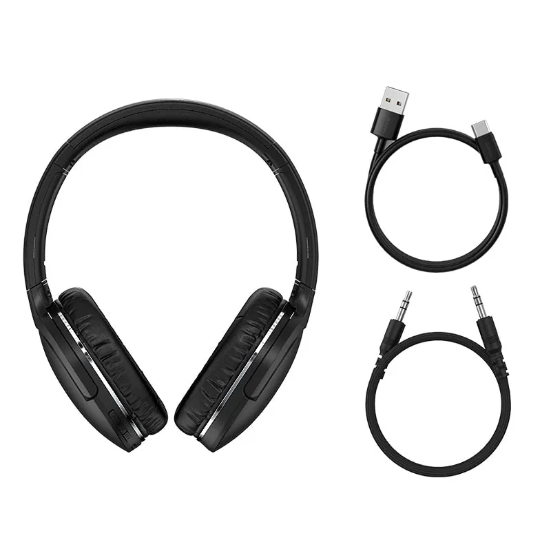 Baseus D02 Pro Wireless Headphones Sport Bluetooth 5.3 Earphone Handsfree Headset