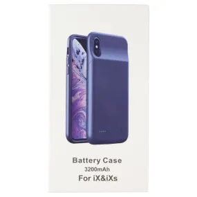 Battery Case 3200mAh for Apple iPhone Xs and iPhone X - Black