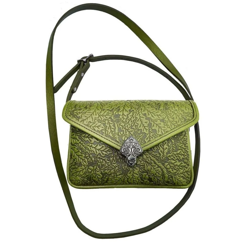 Becca Cell Phone Handbag, Oak Leaves