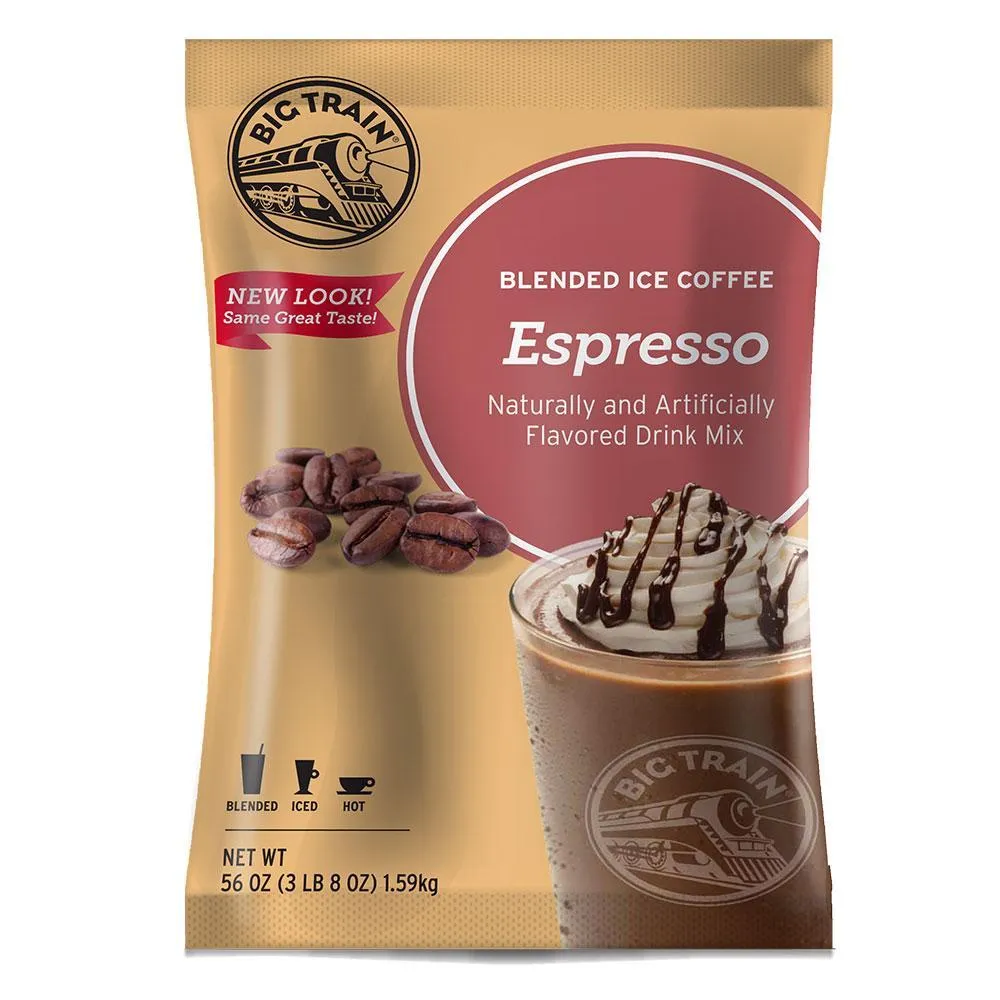 Big Train Blended Ice Coffee 3.5 lb - Espresso