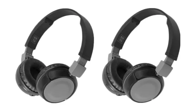 Bluetooth H3 Collapsible Wireless Headphones w/ Built-In Mic - Ships Same/Next Day!