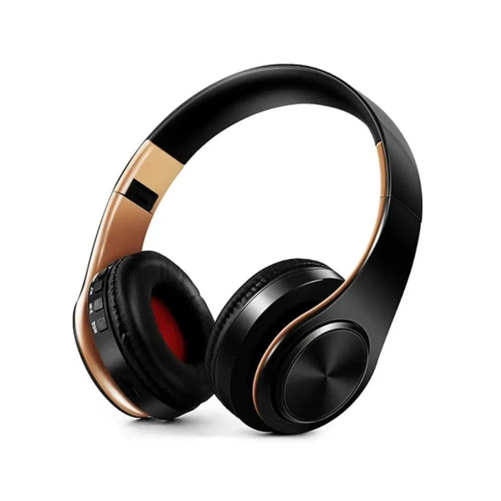 Bluetooth HiFi Over-Ear Headphones With Comfortable Earmuffs