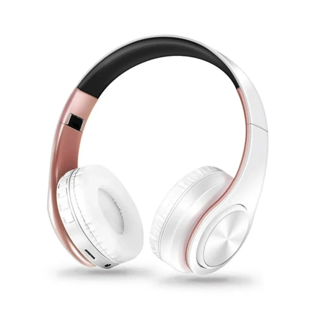 Bluetooth HiFi Over-Ear Headphones With Comfortable Earmuffs