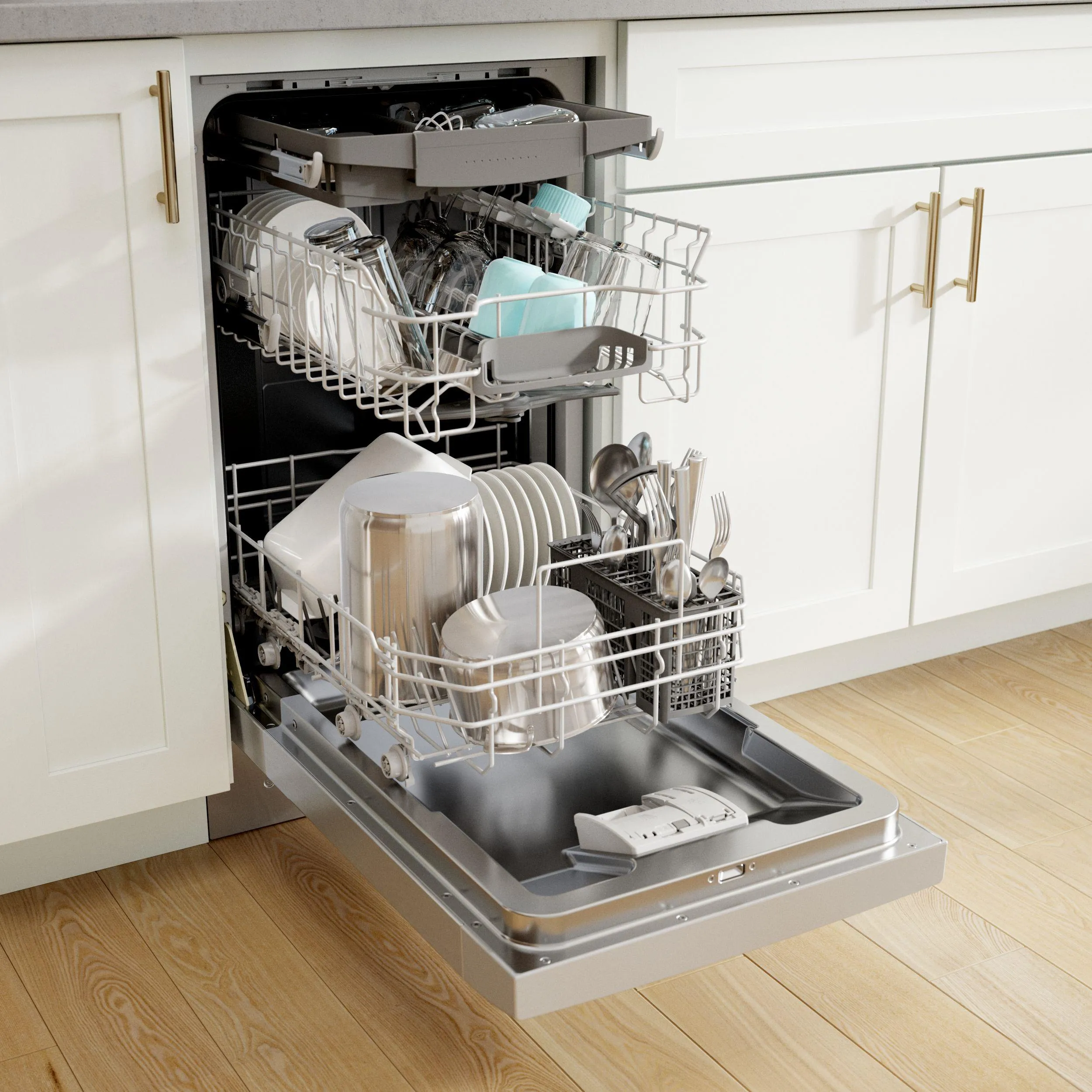 Bosch 18-inch Built-in Dishwasher with PrecisionWash® SPE53C55UC