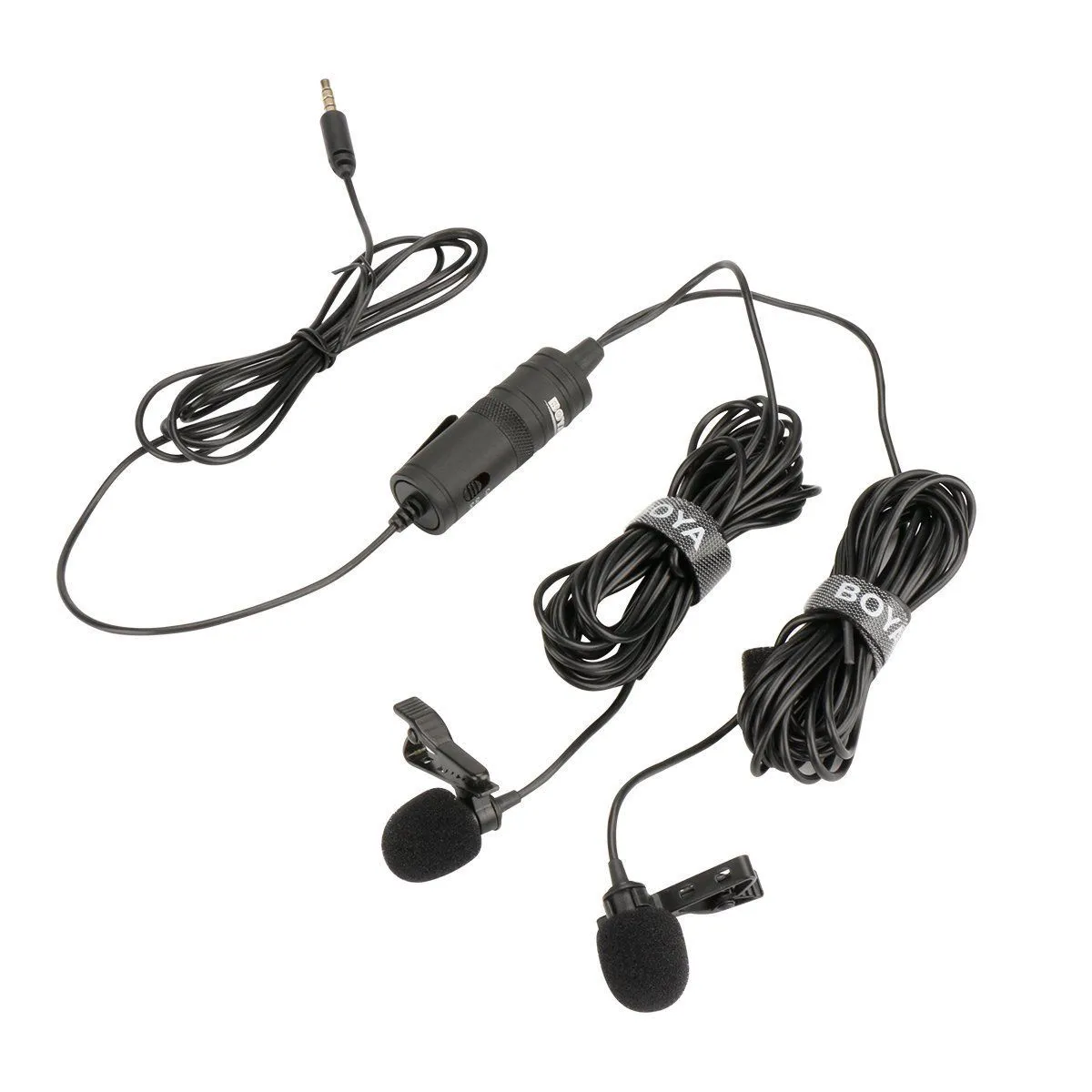 Boya BY-M1DM Dual Omni-directional Lavalier Mic