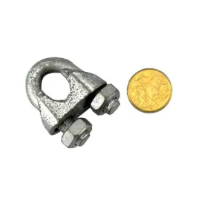 Cable Clamp - Galvanised - 12mm