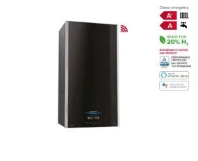 Caldaia a Condensazione Ariston ALTEAS ONE  NET 30 kW Wi-Fi Integrato Metano/Gpl Completa di Kit Scarico Fumi 3301772