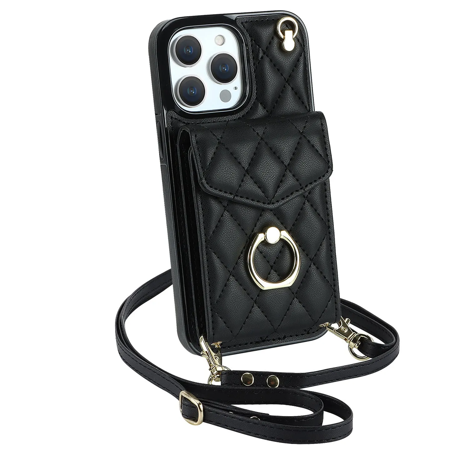 Card Phone Case Crossbody Organ Protective Leather Case