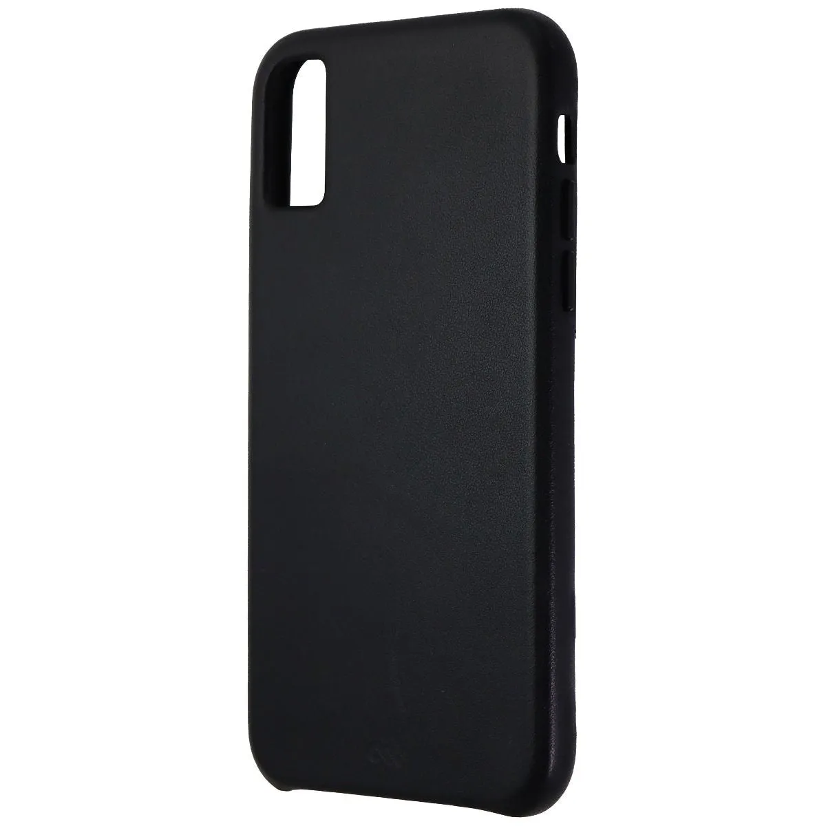 Case-Mate Barely There Hard Leather Case for Apple iPhone Xs/X - Black