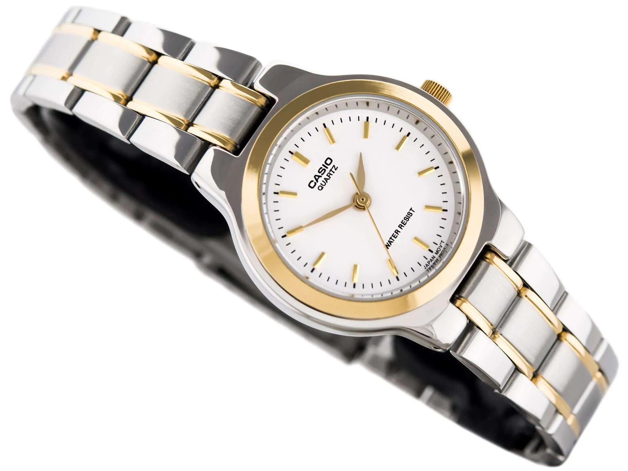 Casio Vintage LTP-1131G-7ARD Silver & Gold Stainless Watch for Women