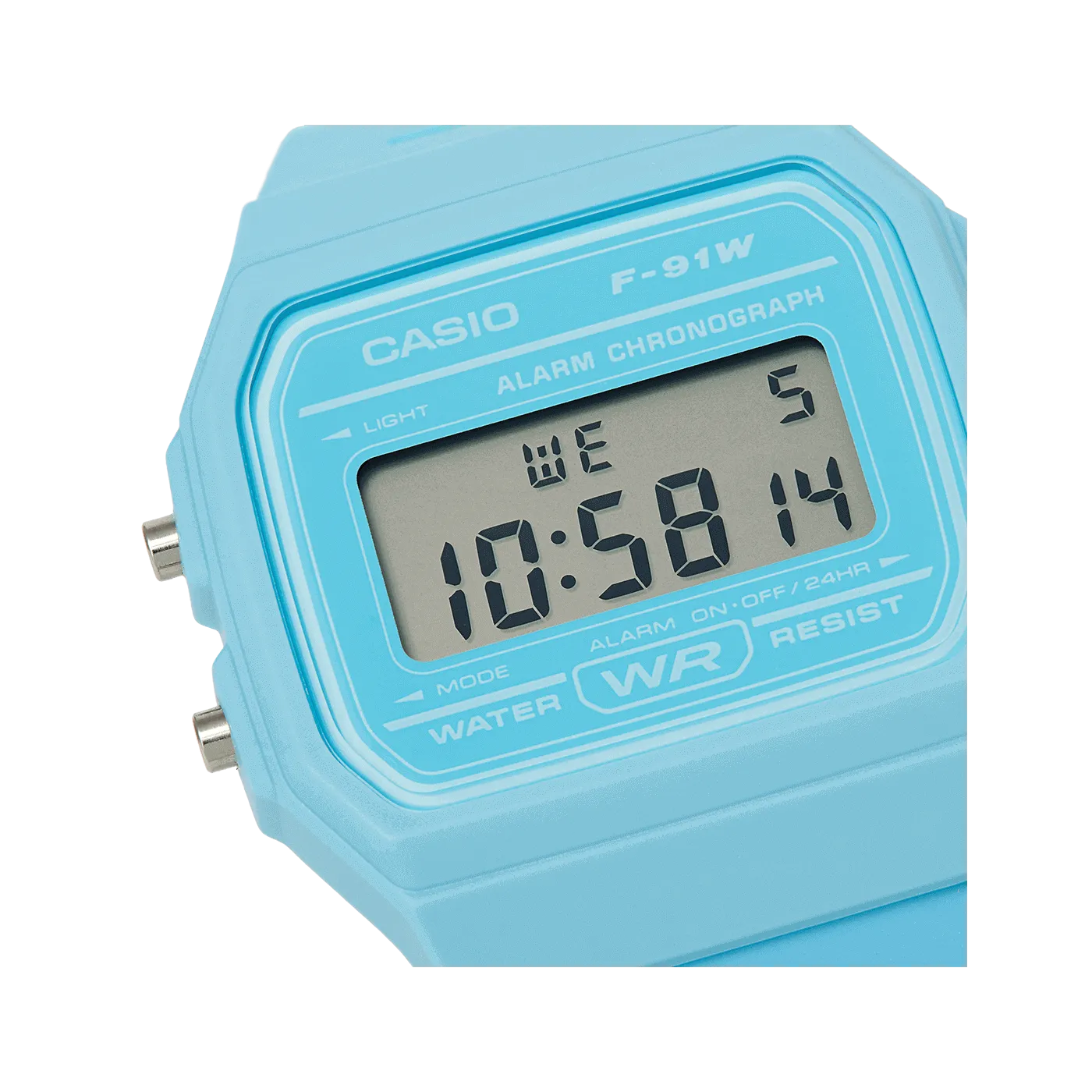 Casio Watch Classic Sports Digital Baby Blue F-91WC-2ADF