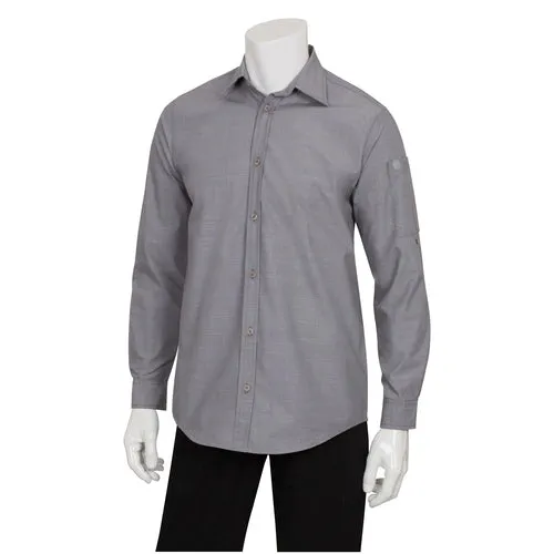 Chef Works SLMCH005GRYL Dress Shirt