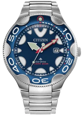 Citizen Promaster Eco-Drive Diver's 200m Killer Whales Blue Dial Watch BN0231-52L