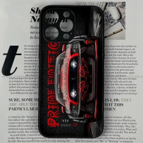 Cobra X Racing Car Premium Glass Phone Case All Models