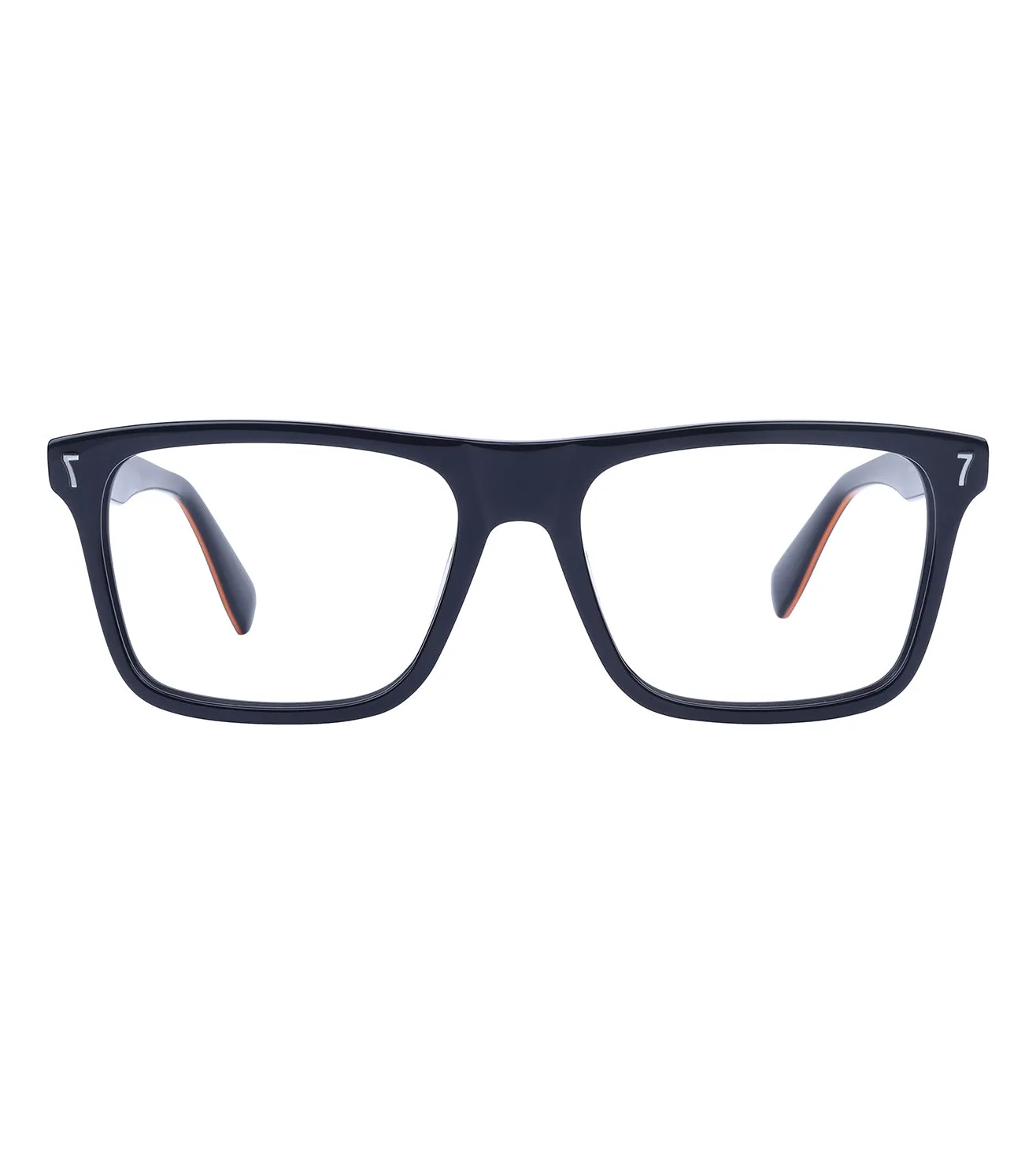 CR7 Men's Blue Square Optical Frames