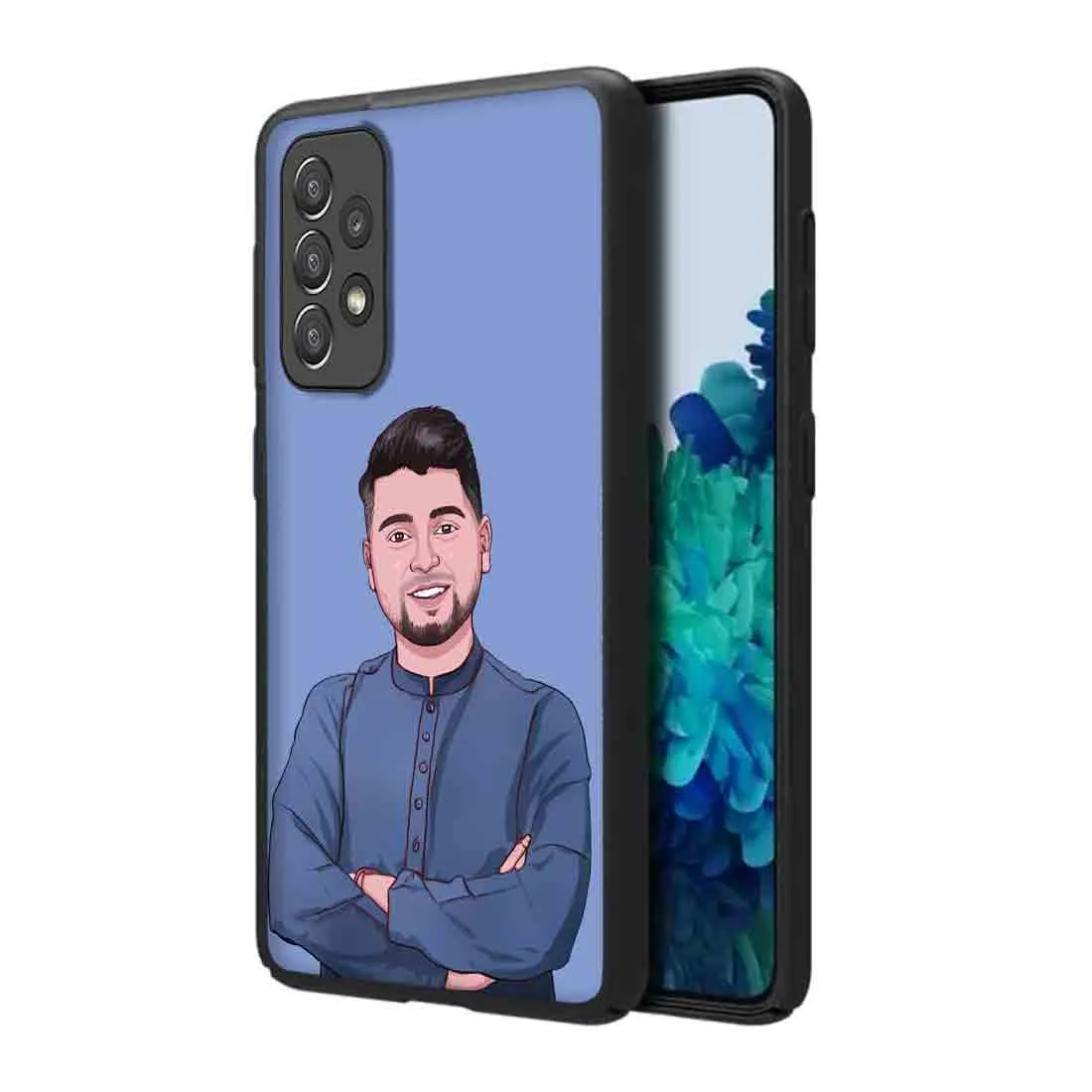 Customized Back Cover for Samsung A52 5G with Photo Designer Phone Cases - Cartoonify From Photo