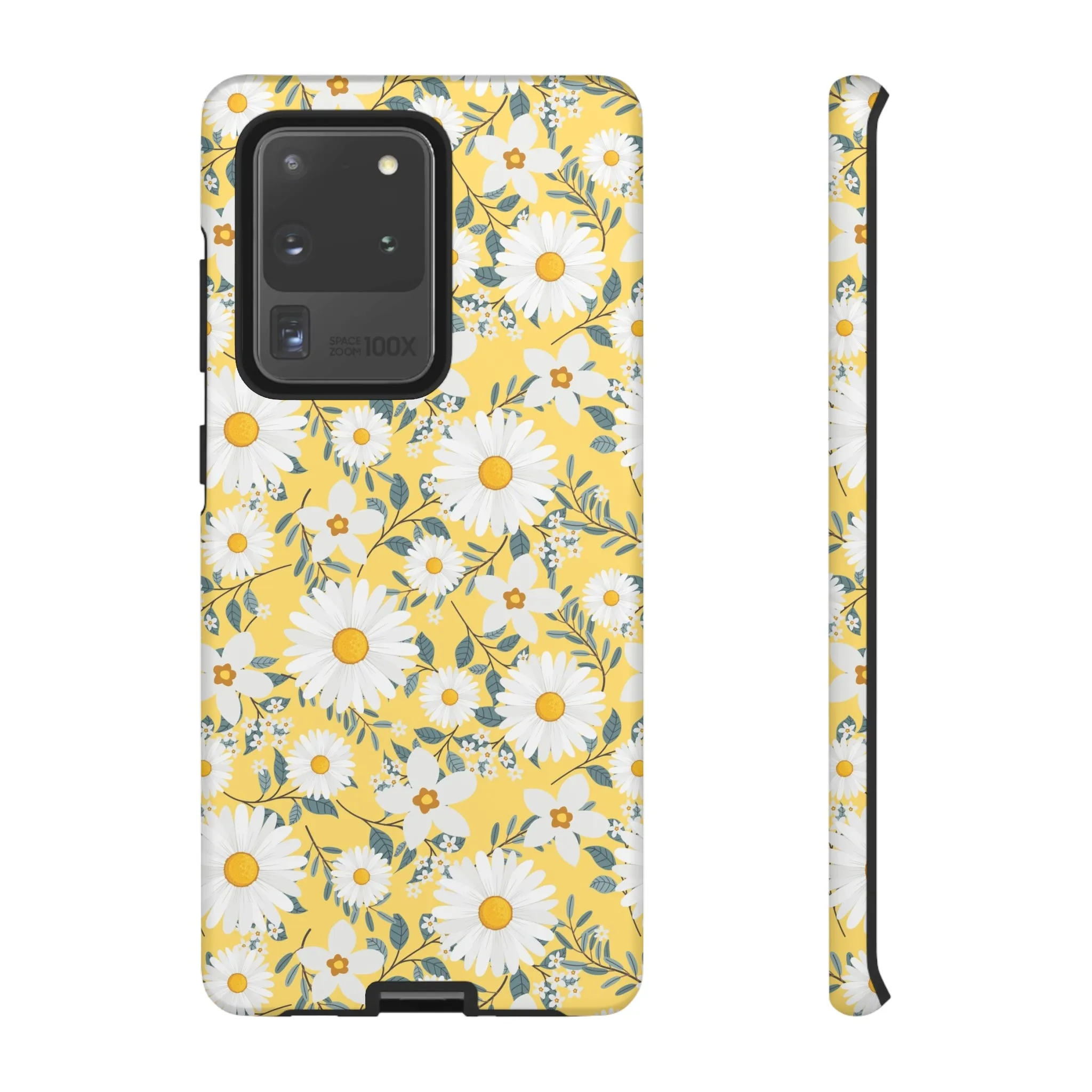 Daisy Iphone 14 13 12 Pro Case, Yellow Flowers Floral Cute Aesthetic Tough Cases 11 8 Plus X XR XS Max Pixel Galaxy S23 s22 Phone