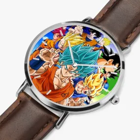 DBZ-Store Epic Goku Super Saiyan All Powerups Design Watch