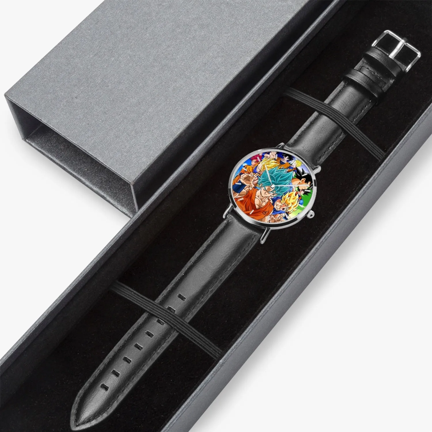 DBZ-Store Epic Goku Super Saiyan All Powerups Design Watch