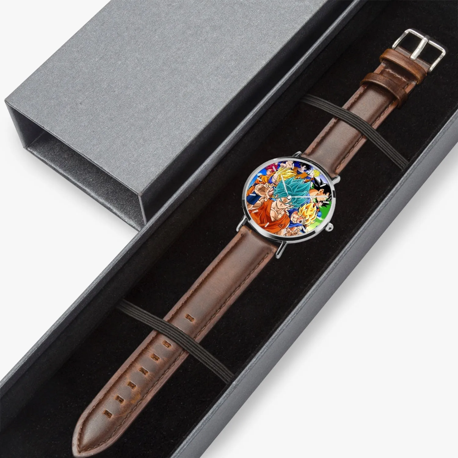 DBZ-Store Epic Goku Super Saiyan All Powerups Design Watch