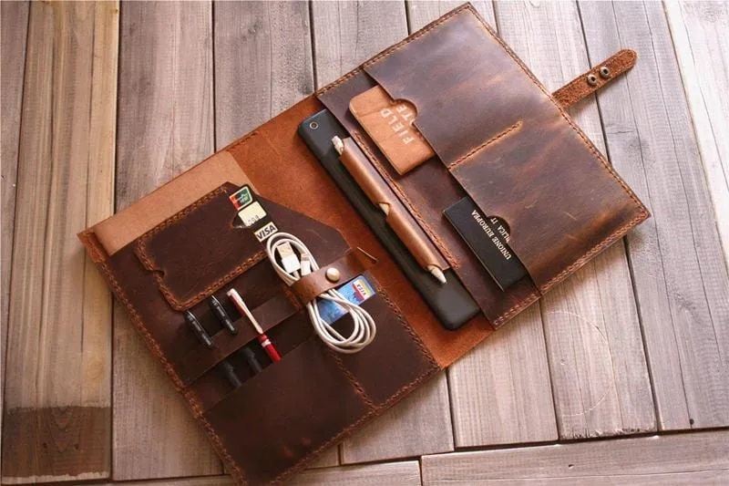 Dell Laptop Case Personalized Leather Sleeve