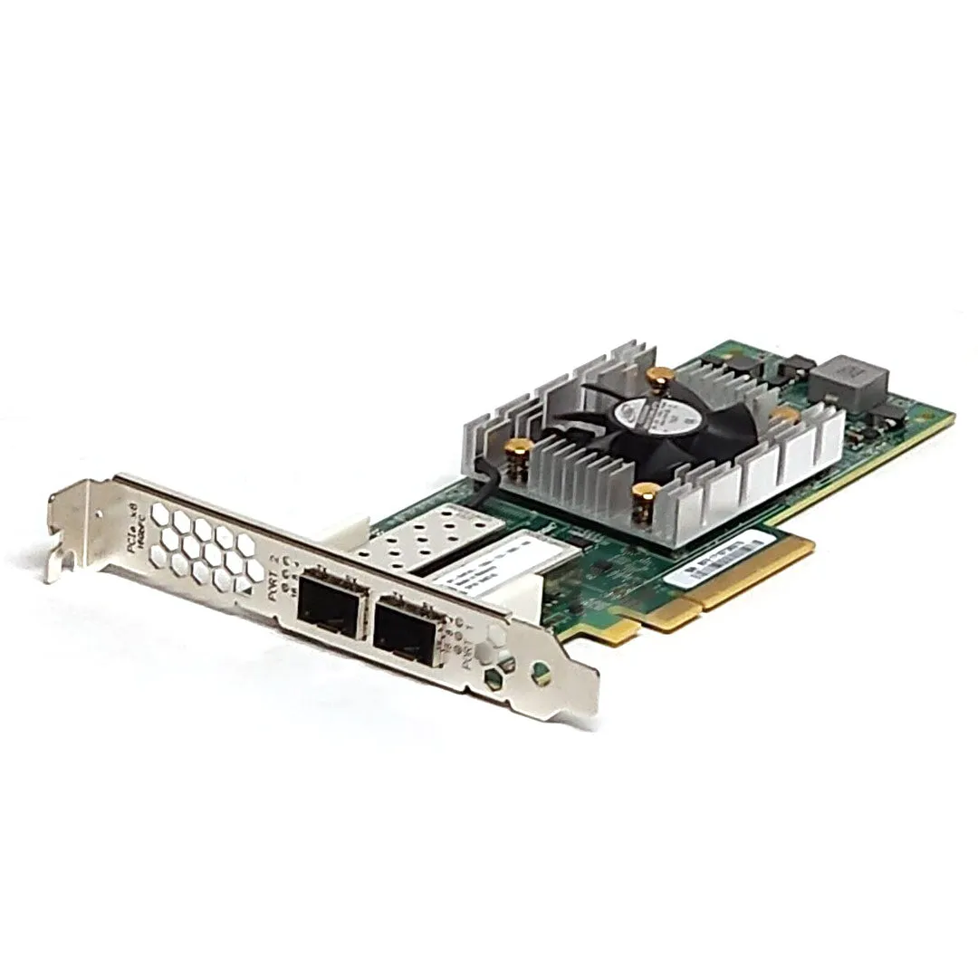 Dell QLogic 2662 Dual Port 16Gb SFP  HBA x8 PCIe FH | H8T43