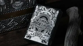 Devils in the Details Sinful Silver Playing Cards by Riffle Shuffle