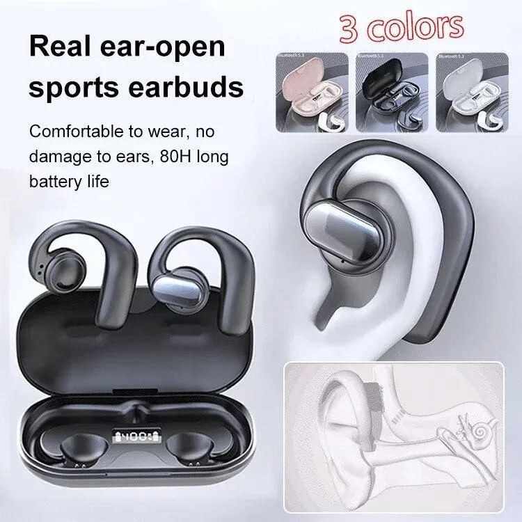 Digital Bluetooth Bone Conduction Wireless Earphones TWS