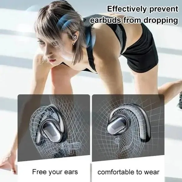 Digital Bluetooth Bone Conduction Wireless Earphones TWS