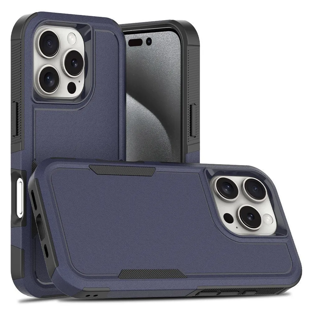 EIDERWOOD iPhone 16 Pro Hybrid Cover - Mørkeblå