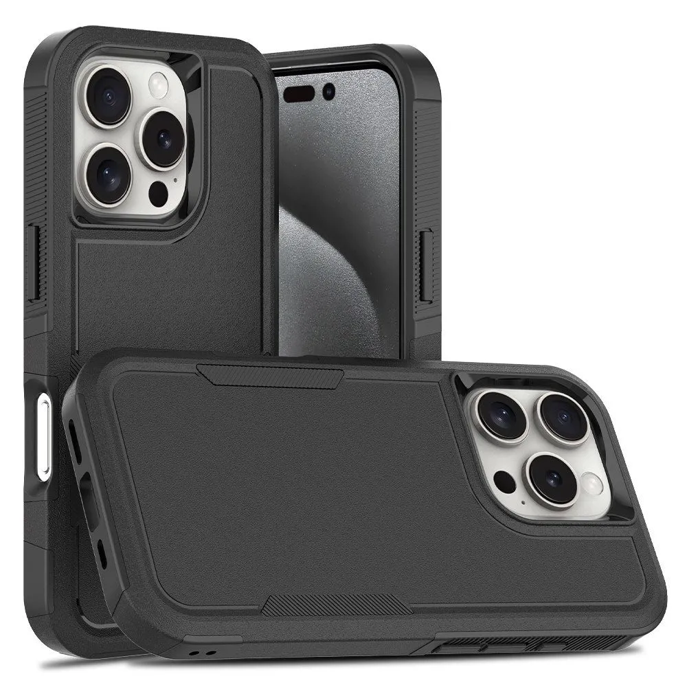 EIDERWOOD iPhone 16 Pro Hybrid Cover - Sort