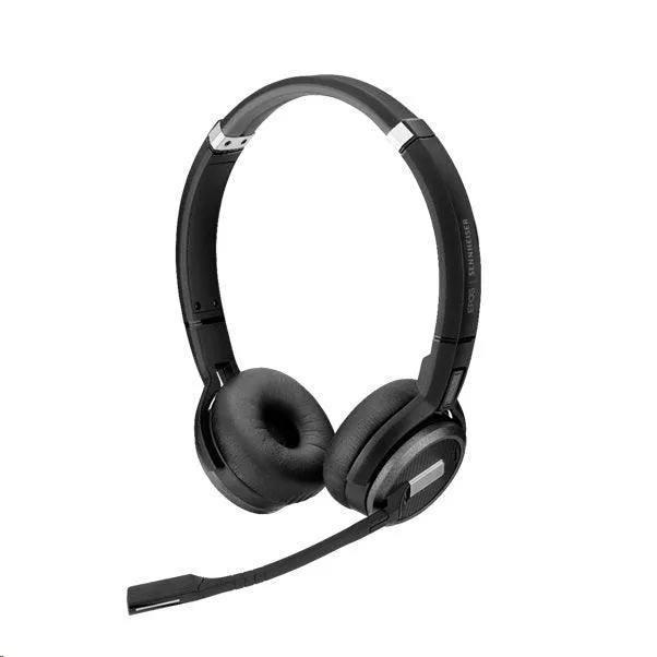 EPOS Impact Headset SDW 5066T Wireless On-ear Stereo Ear-cup Noise Cancelling Microphone Black